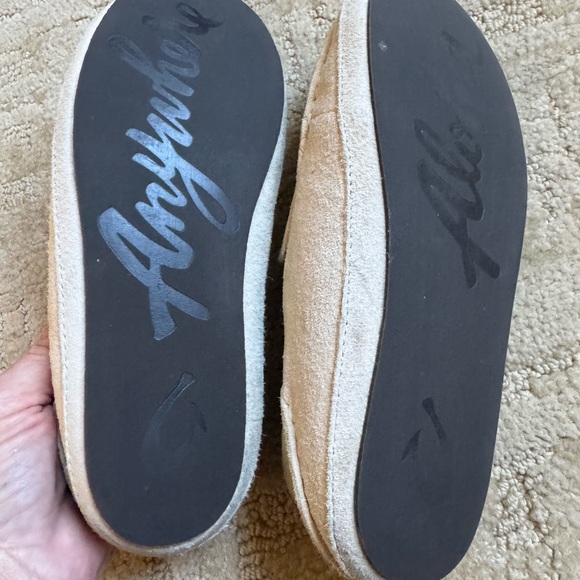 OluKai Women's Gray Slip-On Shoes - Picture 4 of 6